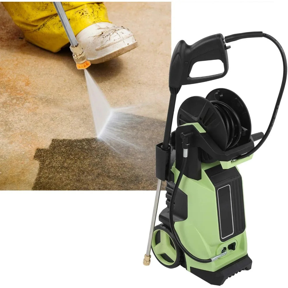 High Pressure Washer, 2200psi 5.5l / Min Electric High Pressure Washer Digital Display Washer Touching Screen Pressure