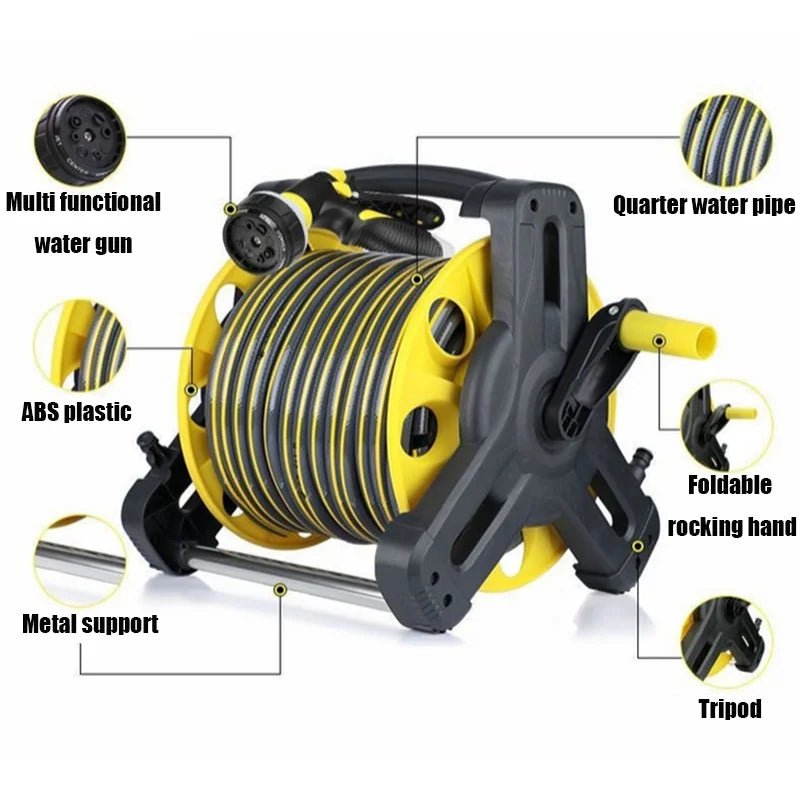 š§© EcoGardenia⢠High-Pressure Garden Hose ā 10M / 20M / 30M with Adjustable Nozzle for Car Wash & Watering