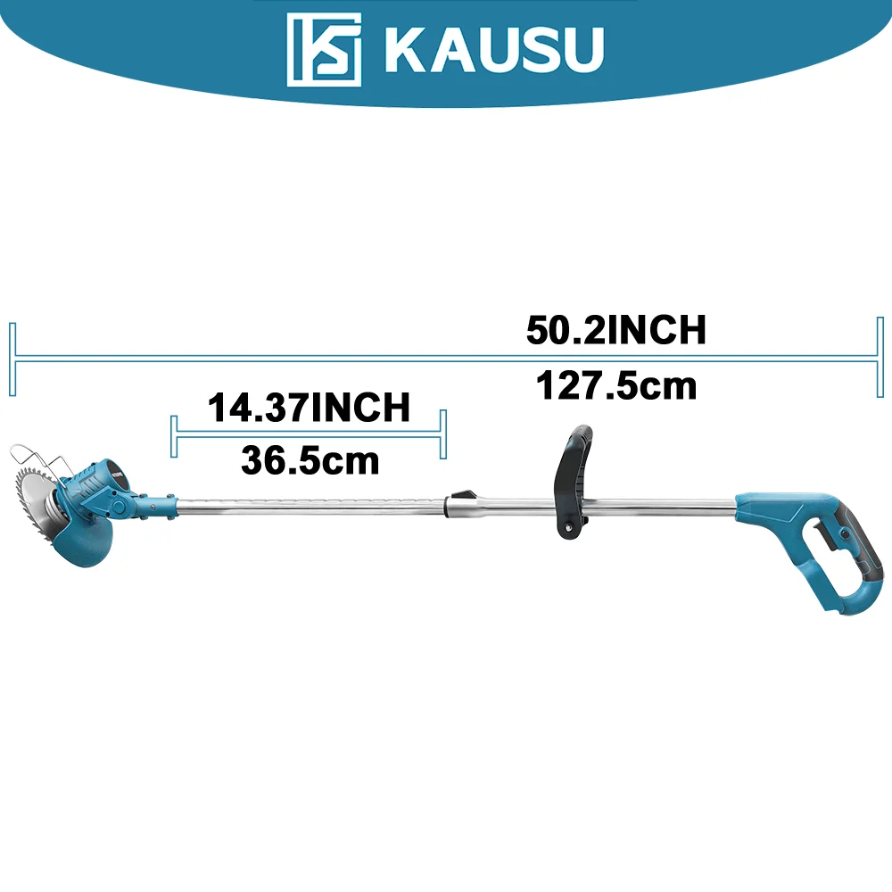 Electric Cordless Lawn Mower Adjustable Grass Trimmer Cutter Garden Pruning Cutting Power Tools For Makita 18V Battery