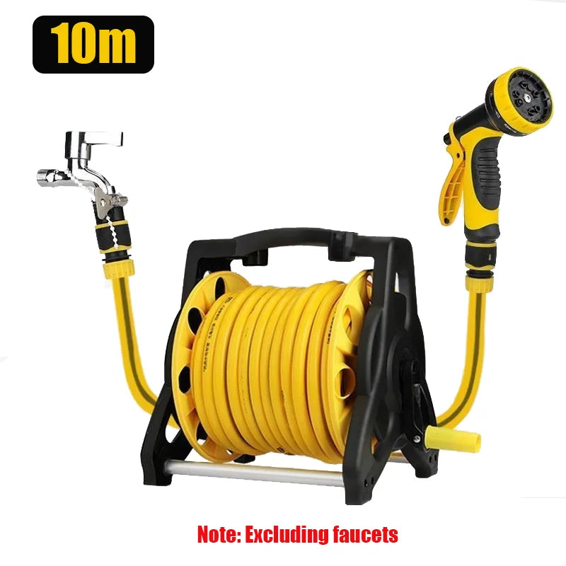 š§© EcoGardenia⢠High-Pressure Garden Hose ā 10M / 20M / 30M with Adjustable Nozzle for Car Wash & Watering