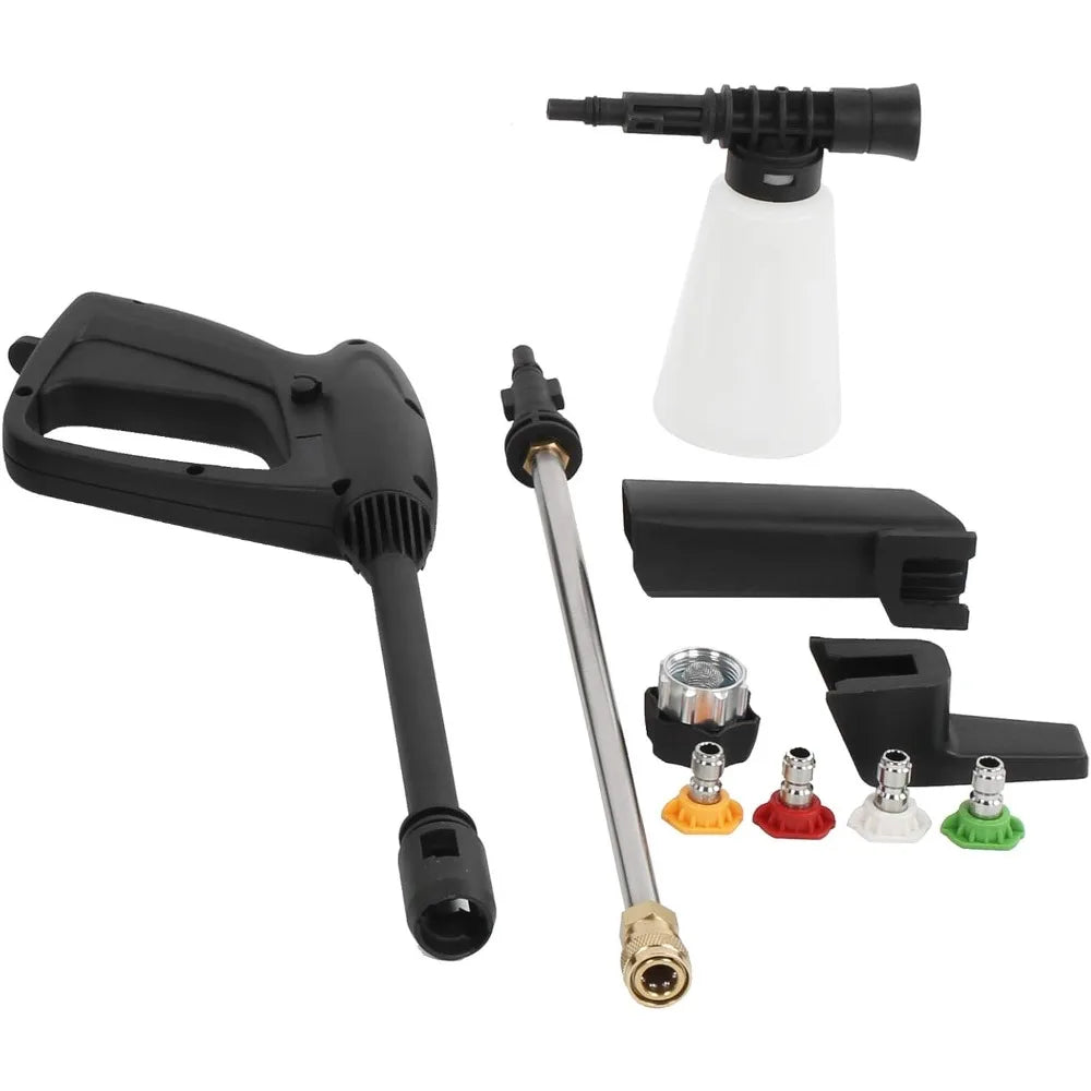 High Pressure Washer, 2200psi 5.5l / Min Electric High Pressure Washer Digital Display Washer Touching Screen Pressure