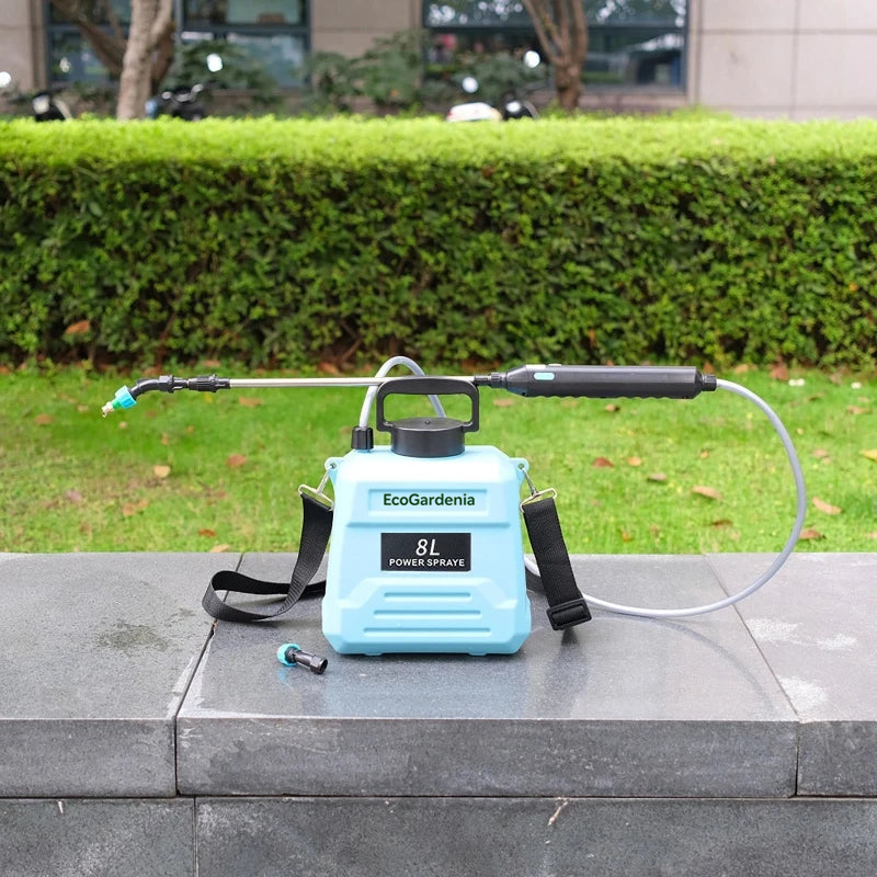 5L 8L Electric Sprayer Watering Can With Spray Gun Auto Garden Plant Mister 240 Minute Battery Life USB Charging Irrigation Tool