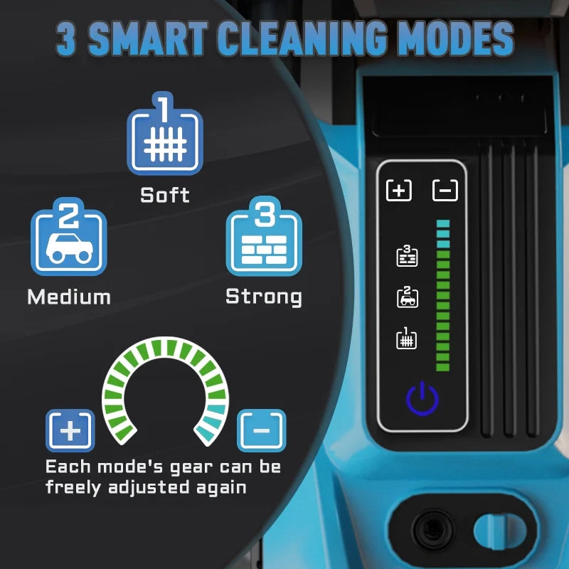 Electric Pressure Washer Car Washer 5000PSI 3.5GPM with Touch Screen, Portable Design for Car, Patio, and Outdoor Cleaning