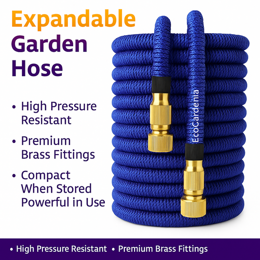 🌀 EcoGardenia™ Expandable Garden Hose – Anti-Abrasion, Flexible & Lightweight