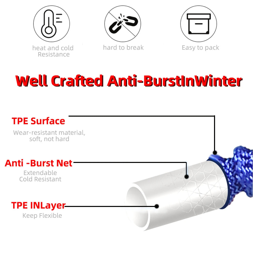 🌀 EcoGardenia™ Expandable Garden Hose – Anti-Abrasion, Flexible & Lightweight