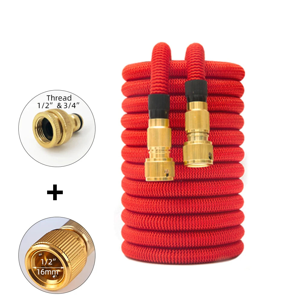 🌀 EcoGardenia™ Expandable Garden Hose – Anti-Abrasion, Flexible & Lightweight
