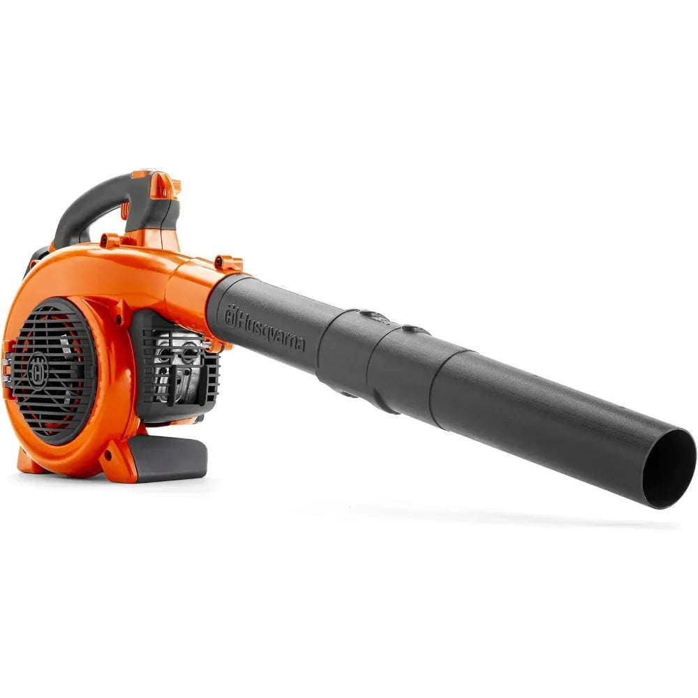 125BVx Gas Leaf Blower, 1.1-HP 2-Cycle Handheld Leaf Blower Vacuum Kit with Mulcher&Vac Bag,12.5-N Powerful Clearing Performance