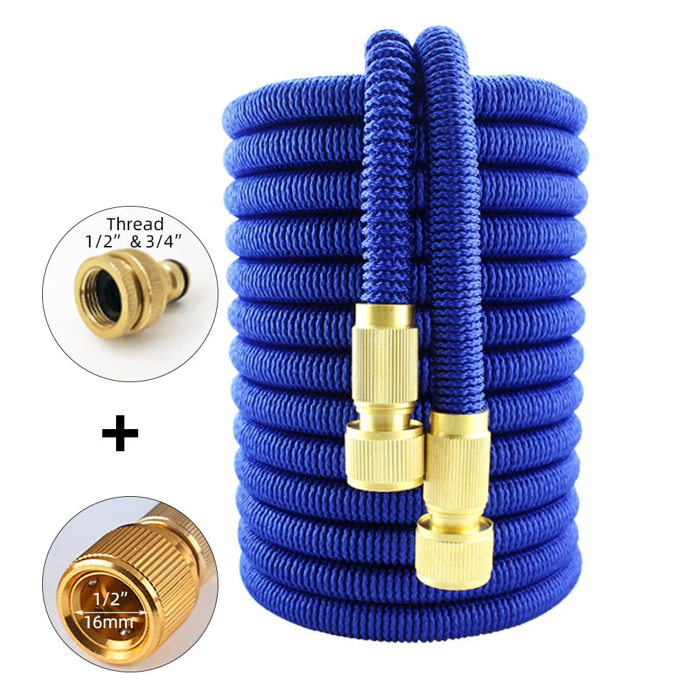 🌀 EcoGardenia™ Expandable Garden Hose – Anti-Abrasion, Flexible & Lightweight